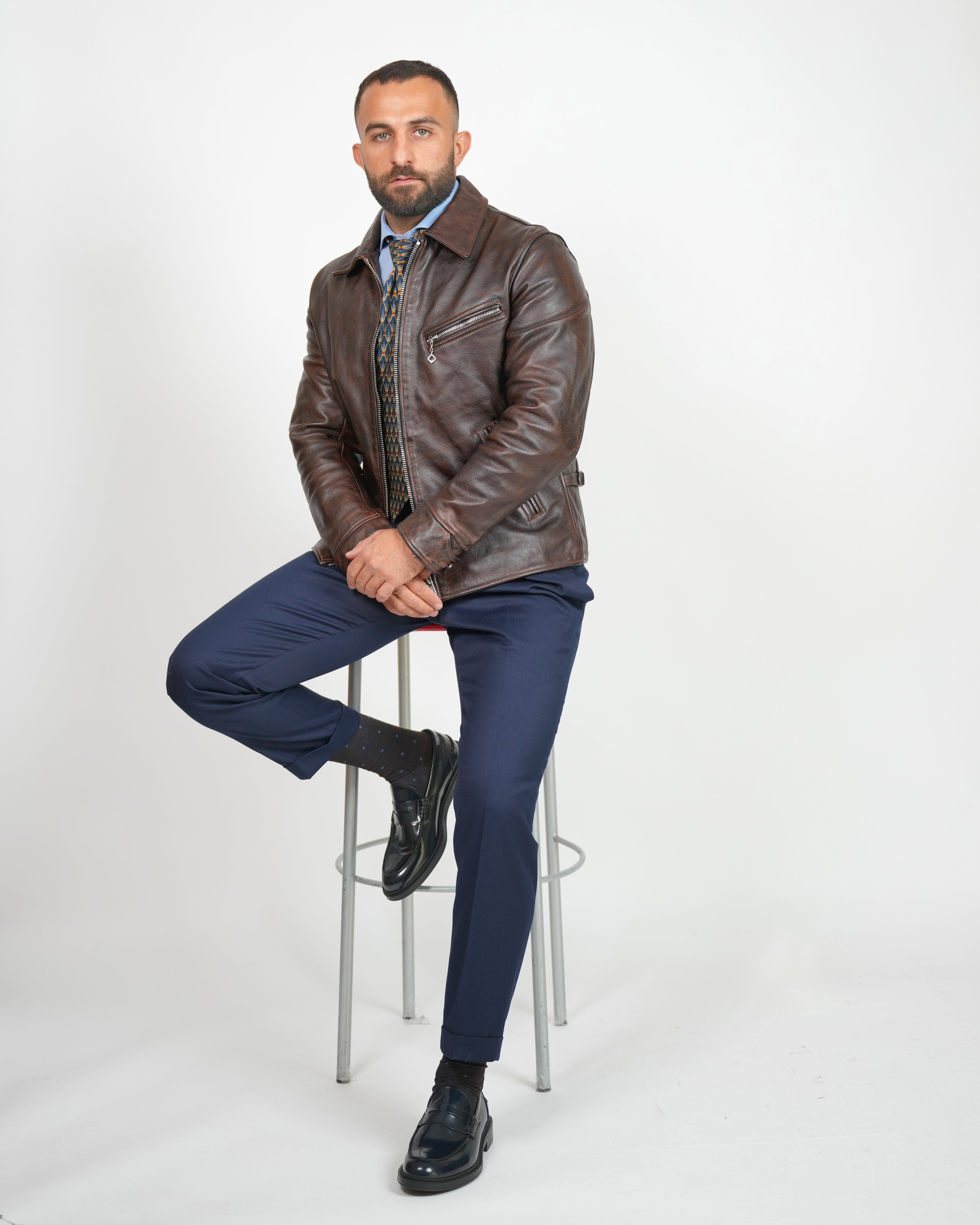 SHALAPI Torino Heritage Leather Jacket