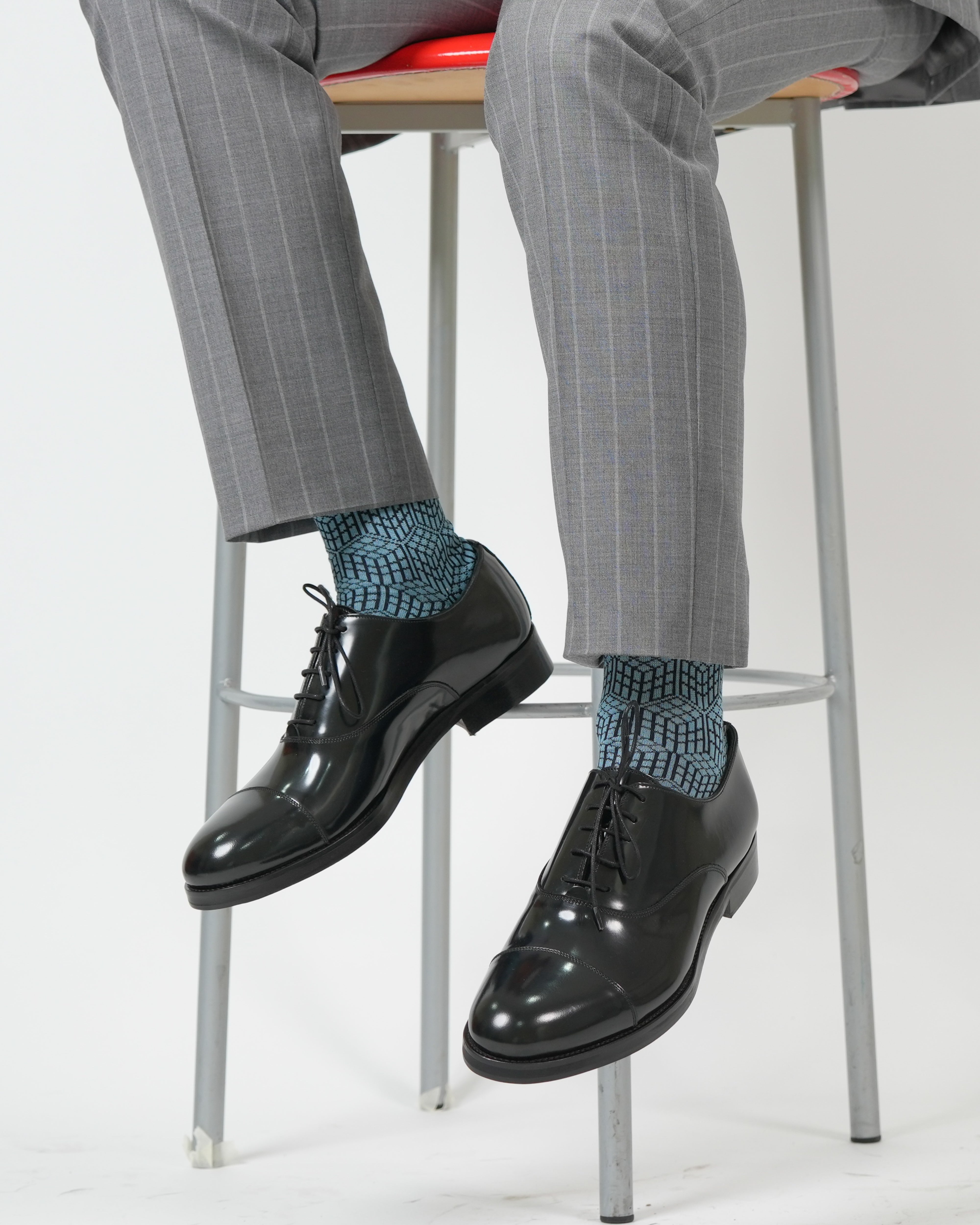 SHALAPI Florence 1.1 Oxford classica da uomo in nero