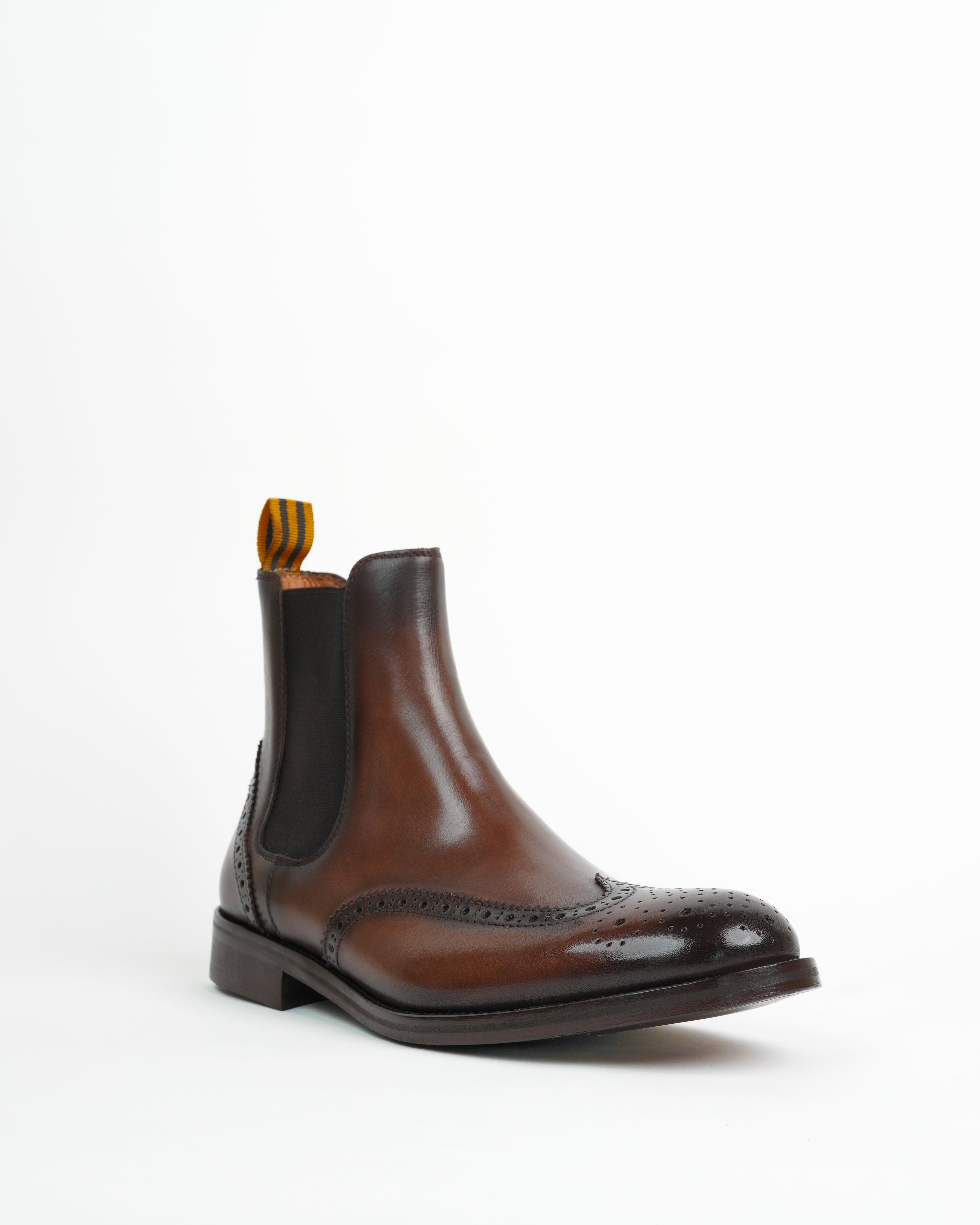 Stivali oxford di lusso SHALAPI London 1.1 in marrone