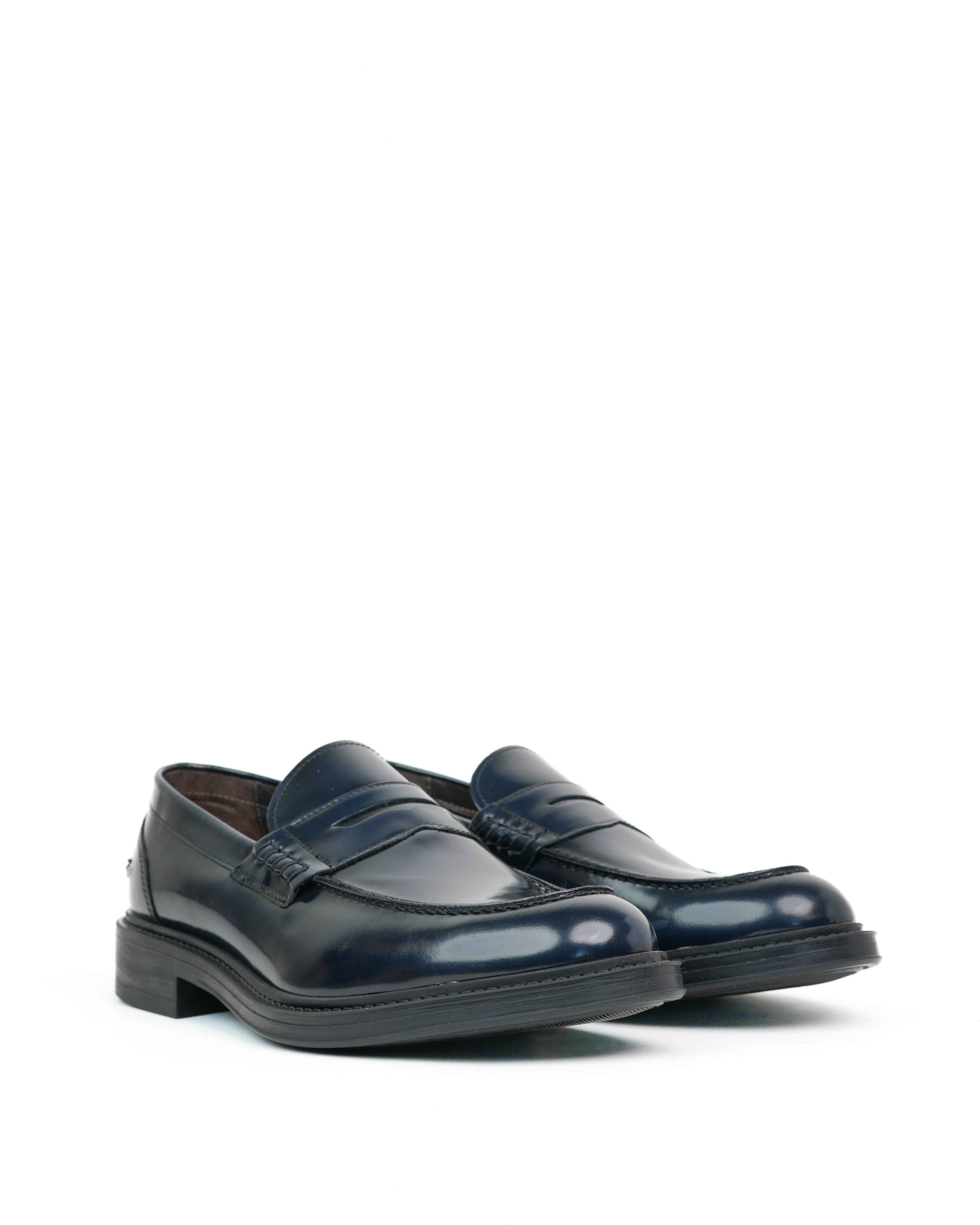 SHALAPI Chester 1.1 mocasines para hombre azul brillante