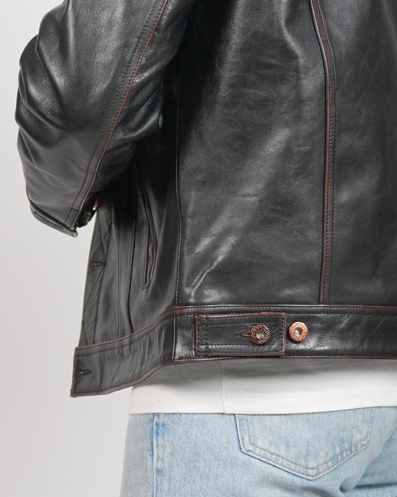 SHALAPI Ravenna Vintage Trucker Jacket