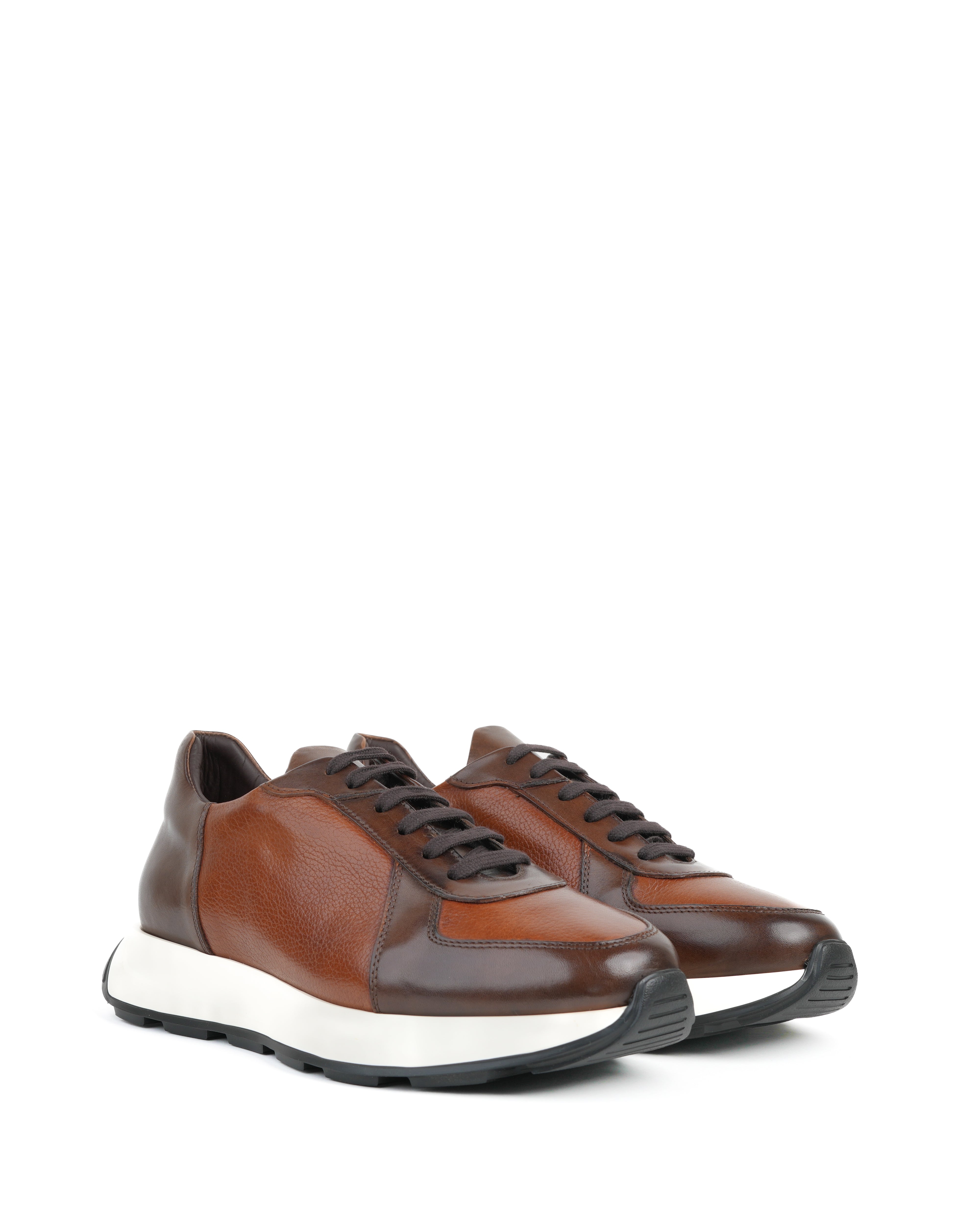 SHALAPI Milano 1.1 luxury sneakers for men in camel