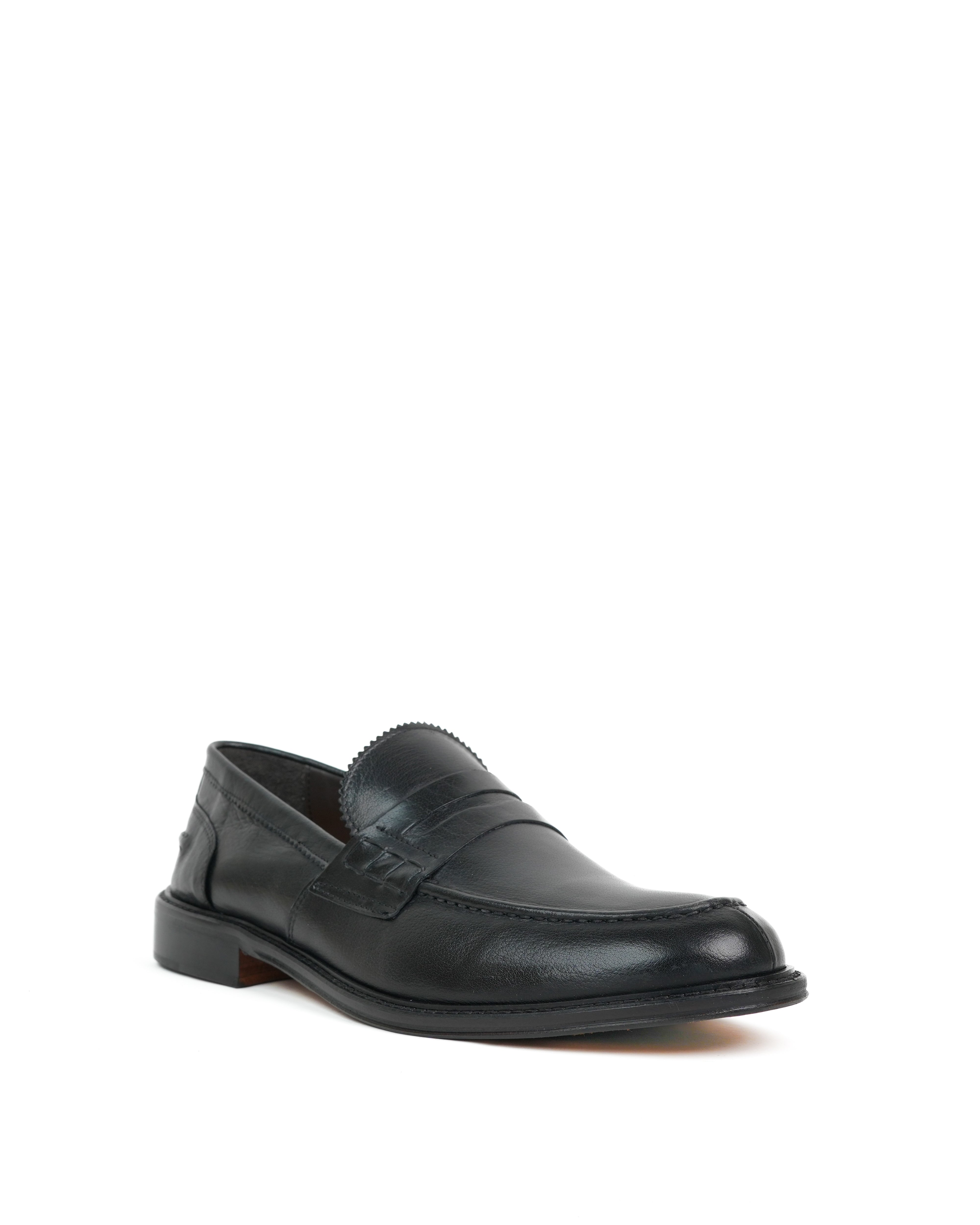 Mocasines SHALAPI Matera 1.1 para hombre en negro búfalo